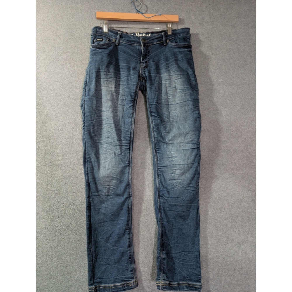 Bull-It Lined Motorcycle Riding Jeans Womens US 6R Protective Denim Pants Covec